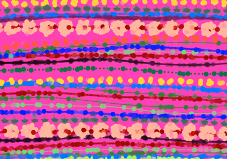 Abstrato Respingos coloridos