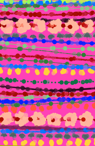Abstrato Respingos coloridos
