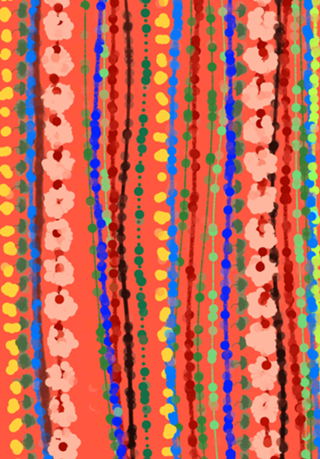 Abstrato respingos de outono