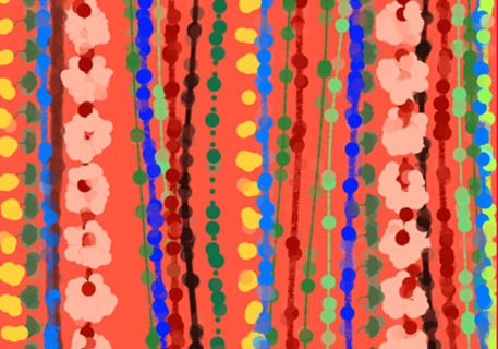 Abstrato respingos de outono