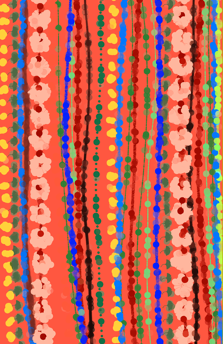 Abstrato respingos de outono