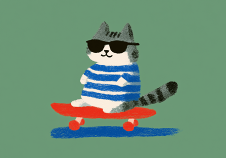 Skate & Bigodes