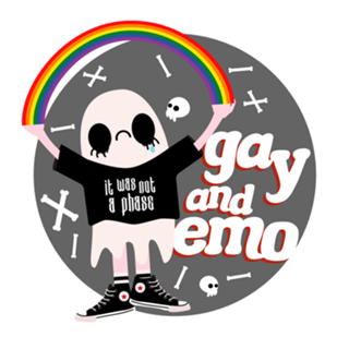 Gay e Emo Cinza