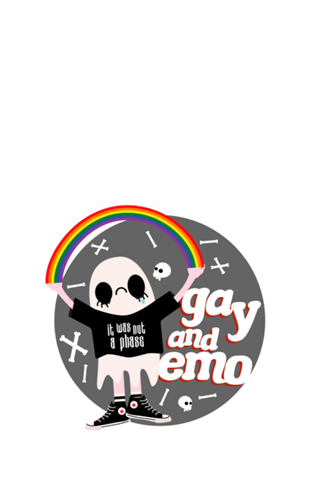 Gay e Emo Cinza