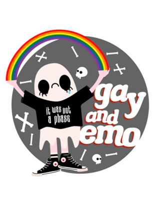 Gay e Emo Cinza