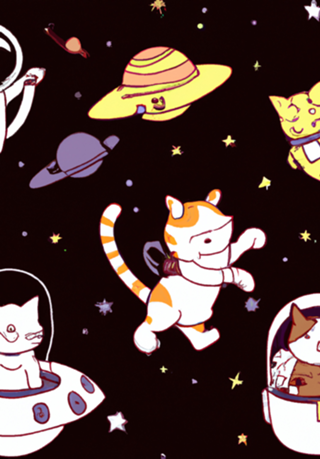 Gatos espaciais