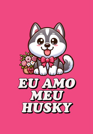 EU AMO MEU HUSKY ♥️