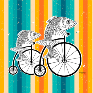 Miss Sardine movimento do Mar