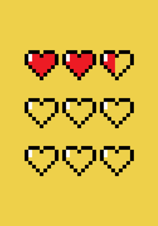 Pixel Hearts