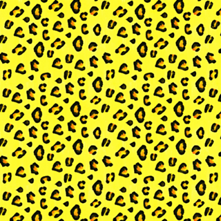 Animal print amarelo