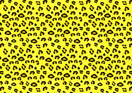 Animal print amarelo