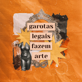 Colagem garotas legais fazem arte