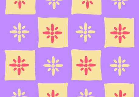 Padrão Rosa dos Ventos Violeta