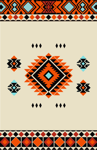 Estampa Etnica Kilim