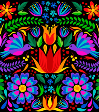 Colourful Mexican Background