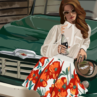 Drinking Cola: Lana del Rey