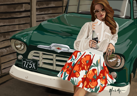 Drinking Cola: Lana del Rey