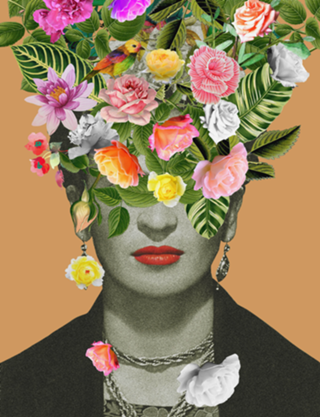 Frida Floral (Orange)