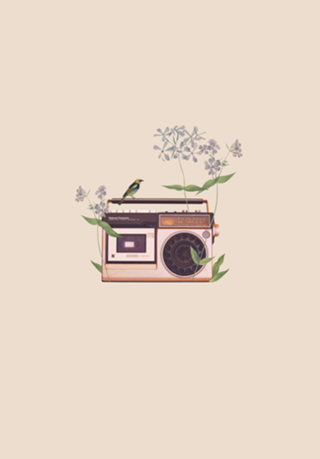 Floral radio
