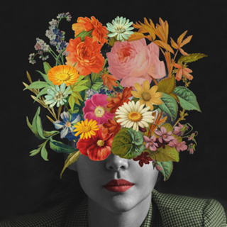 Green vintage bouquet