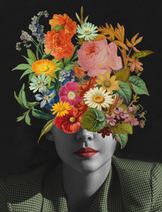 Green vintage bouquet