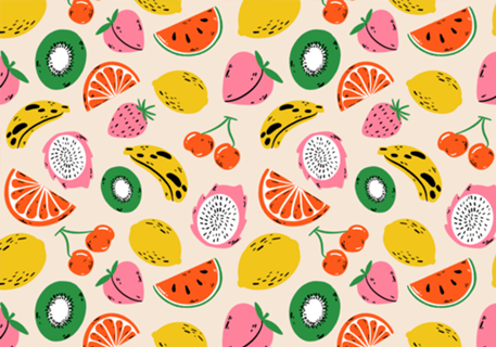 Frutinhas coloridas