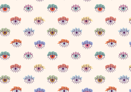 Olhos coloridos