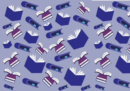 Livros voando