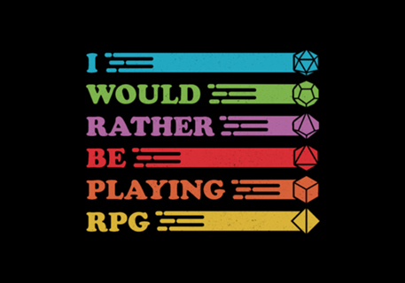 RPG Vintage - I Would Rather