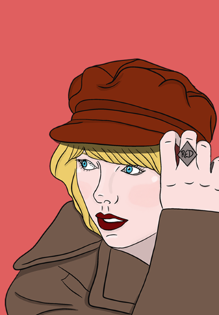 Fanart Taylor Swift Red