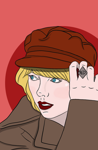 Fanart Taylor Swift Red