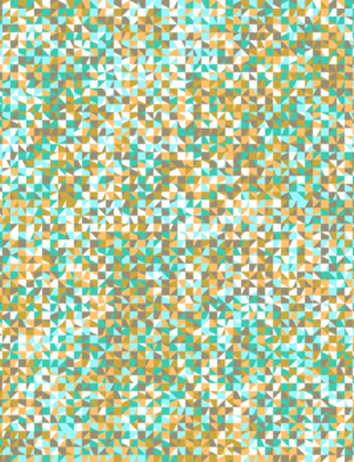 Grid in brown and green