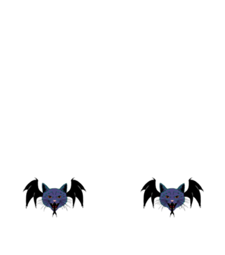 Cat snake bat - purple