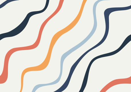Linhas abstratas coloridas