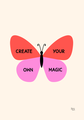 Borboleta Make Your Own Magic