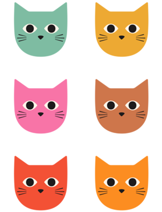 Gatos Coloridos