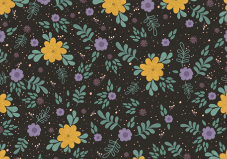 Floral amarelo