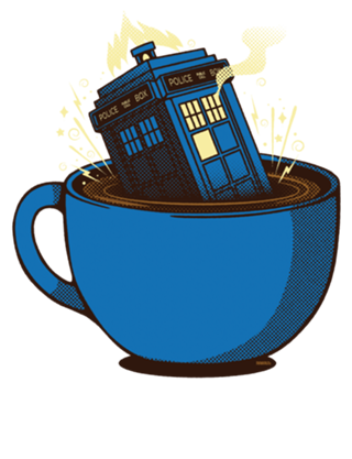 The TARDIS And The Coffee