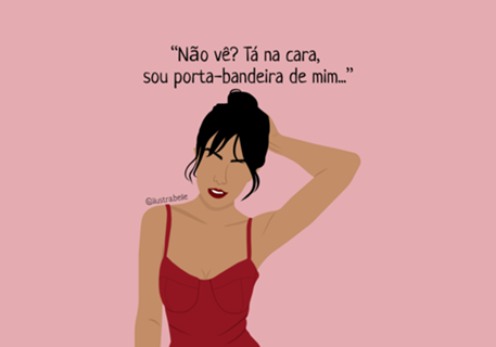 Porta-bandeira de mim