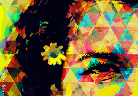 Flor no Cabelo