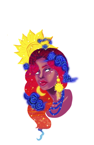 Sun - Girl do sol white