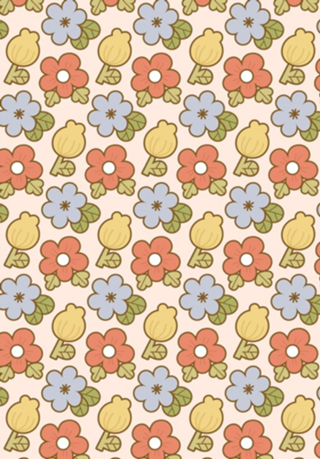 Floral vintage