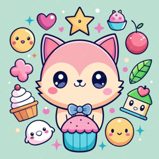Cupcake Neko
