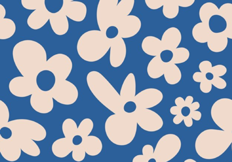 Floral Azul