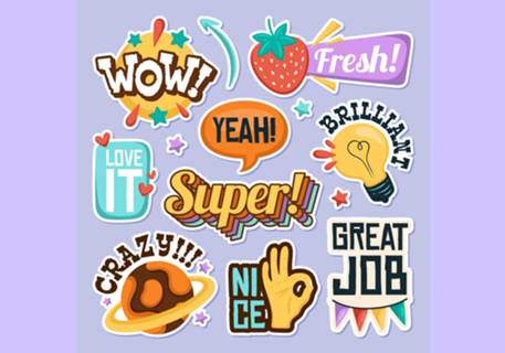 Wow Stickers!