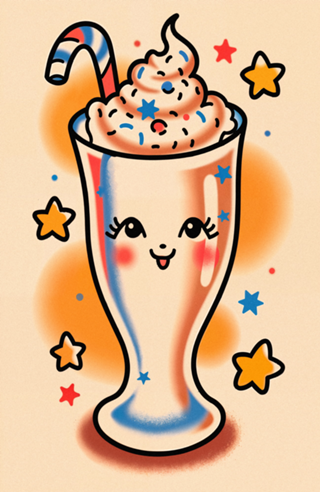 Milkshake Tattoo