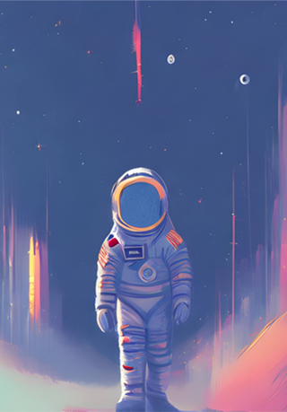 Astronauta "Serie"- #07