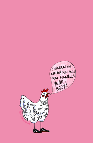 Chicken in chile