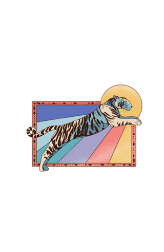 Rainbow Tiger