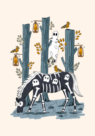 Halloween Horse